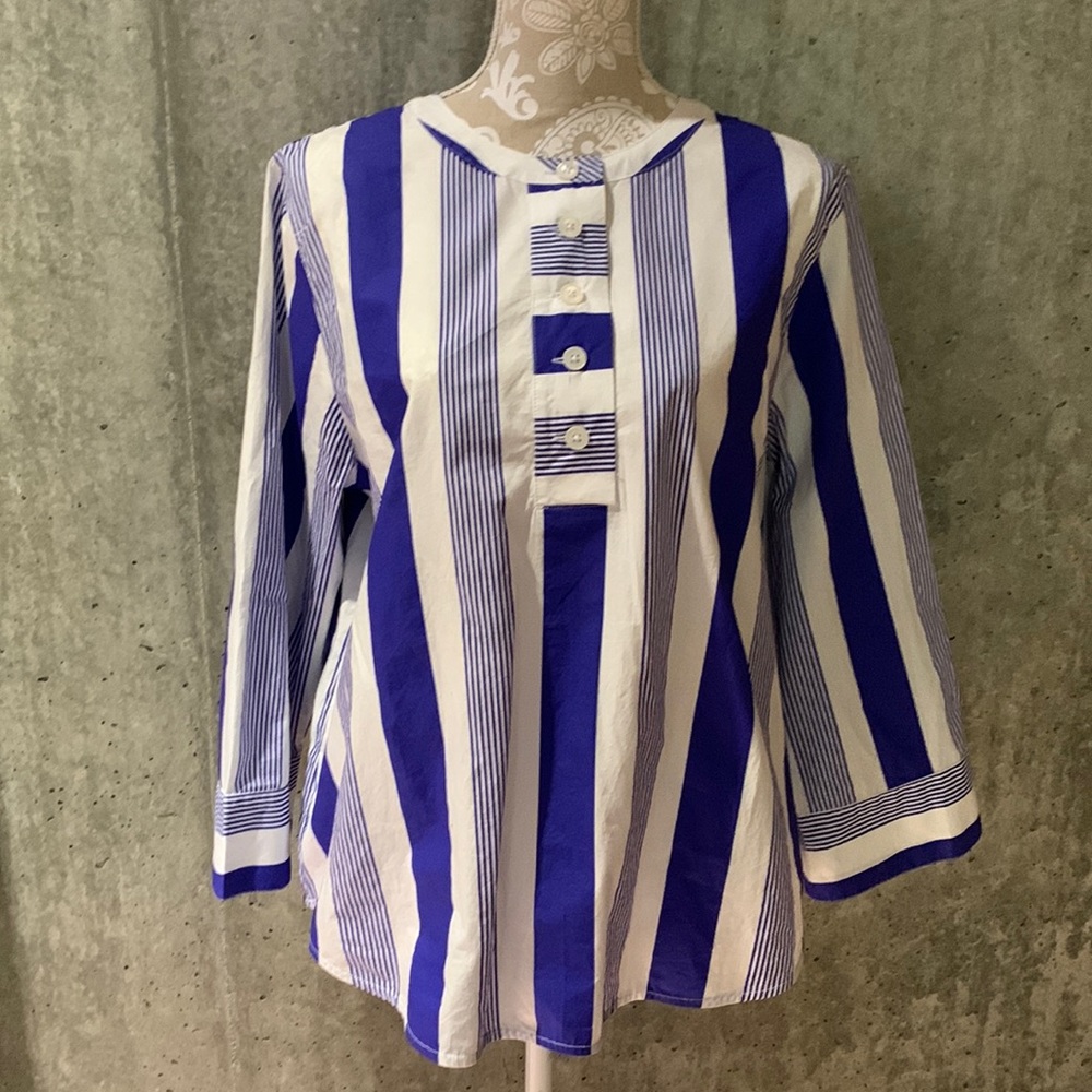 RE-IMAGINED by J. Crew Women’s Cotton Button-front Poplin Tunic